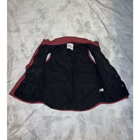 Outerwear Puffer Vest Snap Button & Zip Medium CAMPING HIKING FISHING - Picture 4 of 6